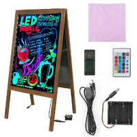 P&P Vintage Neon LED Message Writing Board Sign