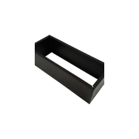 Black Metal Planter Small Artificial Plant Pot