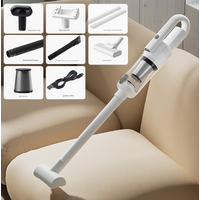 Long Version Versatile Cordless Stick & Handheld Vacuum Cleaner - High Suction for Pet Hair, Multi-Surface Use, USB Rechargeable