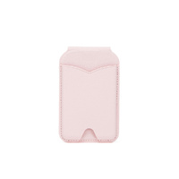 Pink Chic MagSafe Wallet with Mirror & Stand - PU Leather Card Holder for iPhone 12-16 Series