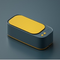 Green Portable Ultrasonic Cleaner - 45kHz Professional High-Frequency Cleaning Machine for Jewellery, Glasses, Watches, and Makeup Brushes