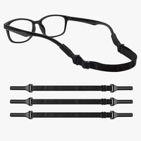 (10-Pack) Adjustable Anti-Slip Eyeglass Straps - Secure Sports Eyewear Retainer Cord for Men, Women & Kids