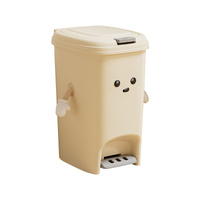 2391-8L pedal trash can U fun style