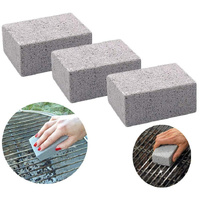 5 Pack Grill Cleaning Brick Pumice Stone BBQ Cleaner Block Heavy Duty Grease Remover for Griddle Stove and Kitchen Sink