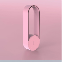 2-Pack Pink Household Ultrasonic Mite Remover and Sterilizer - USB Wireless Portable Insect Repeller for Beds and Sofas, Chemical-Free Dust Mite Contr