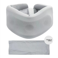 360° Neck Support Collar with Cooling Mesh Fabric – Posture Corrector for Forward Head & Neck Pain Relief, Includes Washable Cover (Free Replacement C