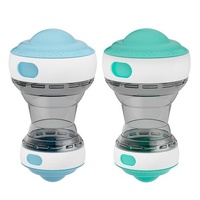 2-Pack green and blue Interactive Feeder Toy for Dogs and Cats with Slow Feeding Design, Durable ABS Material – Ideal for Mental Stimulation and Healt