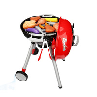 oz goodlife Kids BBQ Pretend Play Cooking Set with Grill & Accessories