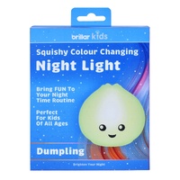 Squishy Dumpling Night Light - Cute LED Desk Lamp
