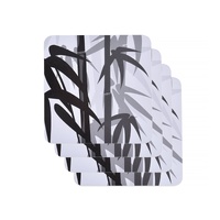 Clevinger MDF Coasters Bamboo - Set of 4