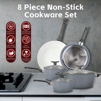 Clevinger 8 Piece Non-Stick Cookware Set
