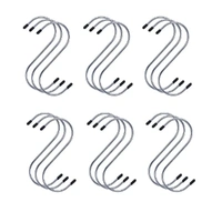 18 Pcs Multipurpose Durable Utility S Hooks for Hanging