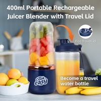 400ml USB-C Rechargeable Portable Personal Blender Juicer
