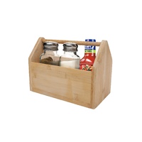 Bamboo Storage Tools Box Organiser