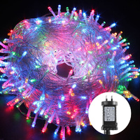 400 LED Curtain Lights 1.9x2M Christmas Decoration Multicolor