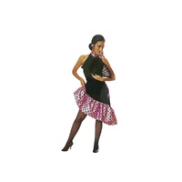 Flamenco Dancer Costume Fancy Dress