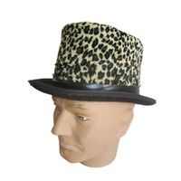 Leopard print tophat