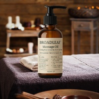 Broadleaf Hemp & Camellia Massage Oil with Australian Essentials 125ml