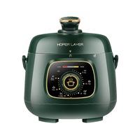 Hoper Layer HL-MP160 Mini Electric Pressure Cooker 3-Cup Small Rice