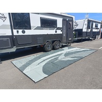Camping Mat Warehouse Swish Grey 5m x 2.4m Recycled Poly Mat
