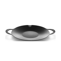 Buydeem 36cm Nonstick Round Grill Pan BBQ Griddle