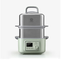 Buydeem 10L Double Tier Electric Digital Food Steamer