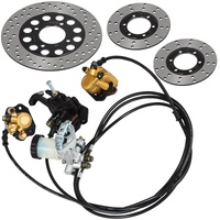 VEVOR Go Kart Hydraulic Brake Kit 150cc Master Cylinder Caliper Hose