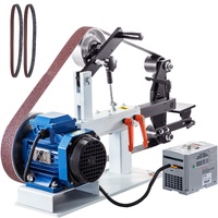 VEVOR 2HP Belt Grinder Sander 2'' x 82'' VFD Motor Complete Chassis