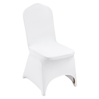 VEVOR Stretch Spandex Folding Chair Covers 100pcs White Wedding Party