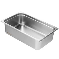 VEVOR 6 Pack Full Size Hotel Pans, 6-Inch Deep Stainless Steel Steam Table Pan