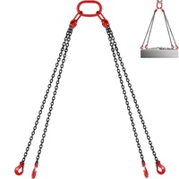 VEVOR 5/16" x 10' Chain Sling 3 Ton G80 Alloy Steel