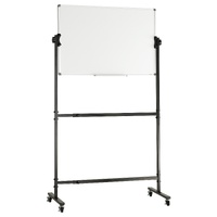 VEVOR 91.5x61cm Mobile Double-Sided Magnetic Whiteboard with Wheels