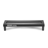 VEVOR 15x5.7'' Aluminium Alloy Guitar Pedal Board with Carry Bag
