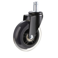 VEVOR Office Chair Caster Wheels Set of 5, 76.2mm, 59kg Capacity