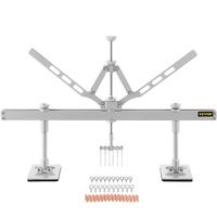 Dent Pull Lever Bar Kit Fit for Both Aluminum and Steel Dent Pulling (43INCH/1100MM)