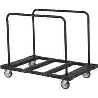 VEVOR Drywall Cart 1800 lbs Panel Dolly 45.28" x 29.13" Swivel Wheels