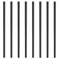 VEVOR Staircase Metal Balusters 29.5" Aluminium 51 Pack Black Satin
