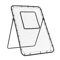 Baseball And Softball Rebounder Net, 4 x 6 Feet PitchBack Baseball Nest for Pitching and Fielding Training, Pitch Return Trainer Rebound Net with Pitc