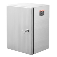 VEVOR 40x30x25cm 304 Stainless Steel Electrical Enclosure Box IP66