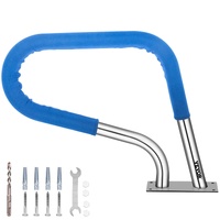 VEVOR 30x22in Pool Handrail 304 Stainless Steel 250lbs Blue Grip