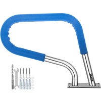 VEVOR 32x23in Pool Handrail 304 Stainless Steel 250lbs Blue Grip
