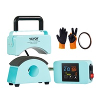 VEVOR Mini Hat Press Machine 5.9x3.15" Green