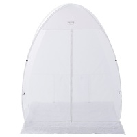 VEVOR 60x60x70in Portable Spray Paint Tent Booth Built-In Floor