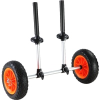 VEVOR Kayak Cart Canoe Boat Carrier 280lbs 10" Solid Tires