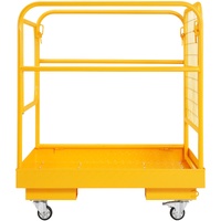 VEVOR Forklift Safety Cage 544kg Capacity 92x92cm Folding Platform