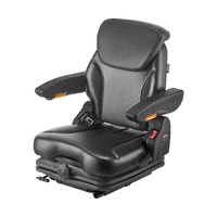 VEVOR Tractor Suspension Seat Adjustable with Armrest Headrest