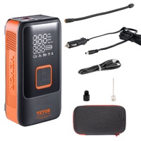 VEVOR Dual-Cylinder Tyre Inflator 12000mAh Fast Inflation Pump