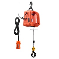 3-in-1 Electric Hoist Winch, 700 kg Capacity, 1500W Portable Power Winch Crane, 7.6 m Lifting Height, 5 m/min with Manual, Wired and Wireless Remote C