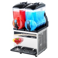 VEVOR Commercial Slushy Machine 30L Double Tank Stainless Steel Margarita