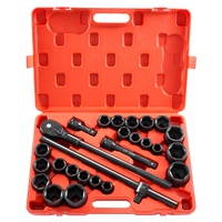 VEVOR 3/4" Impact Socket Set 27 Piece SAE & Metric